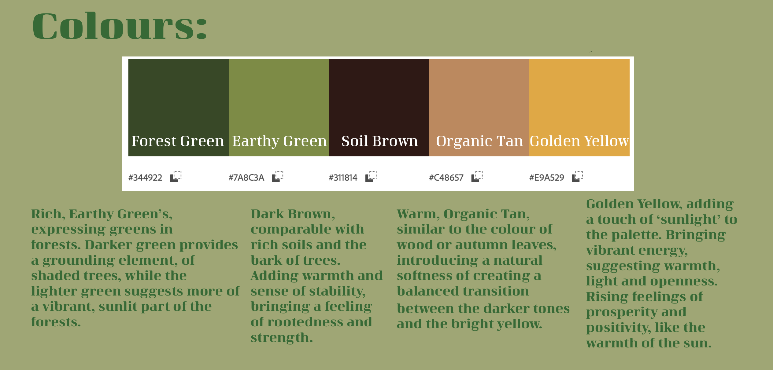 Tagoro Colour Swatches